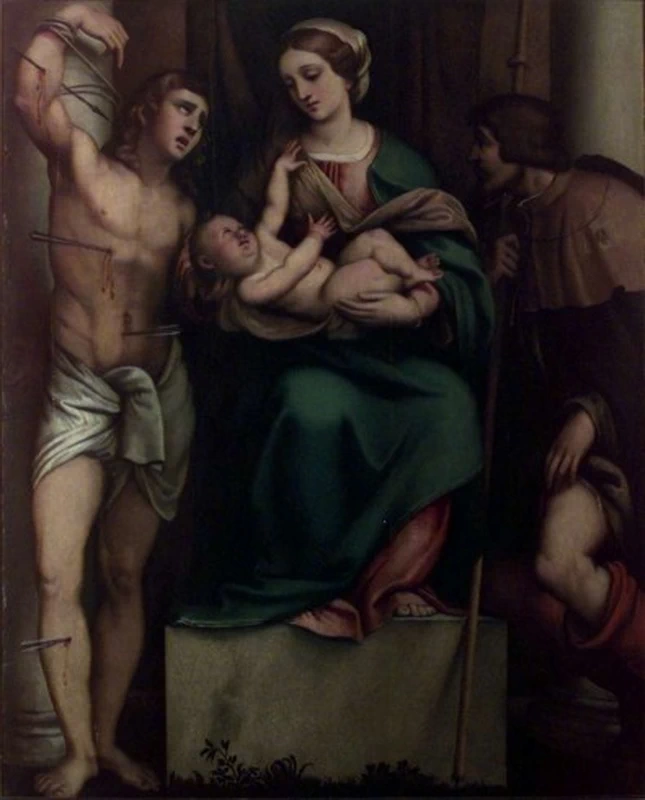 Madonna col Bambino e Santi - Bergamo